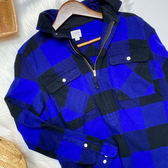 J. Crew Jackets & Blazers - J. Crew | Buffalo Check Pullover Jacket
